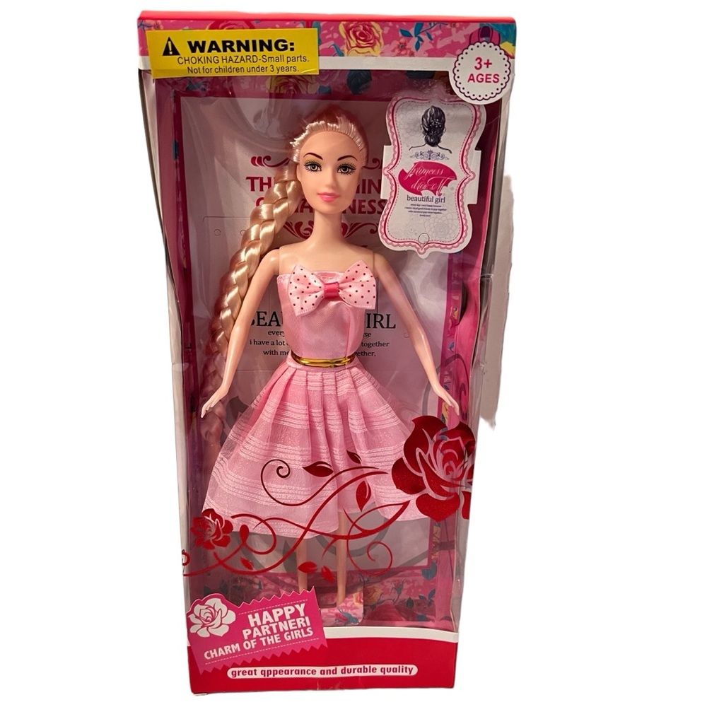 Princess Doll   Beautiful 11” doll Est. 1964 for 3+ ages New In Box